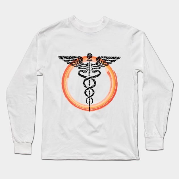 doctors and nurses circle Long Sleeve T-Shirt by Design Knight